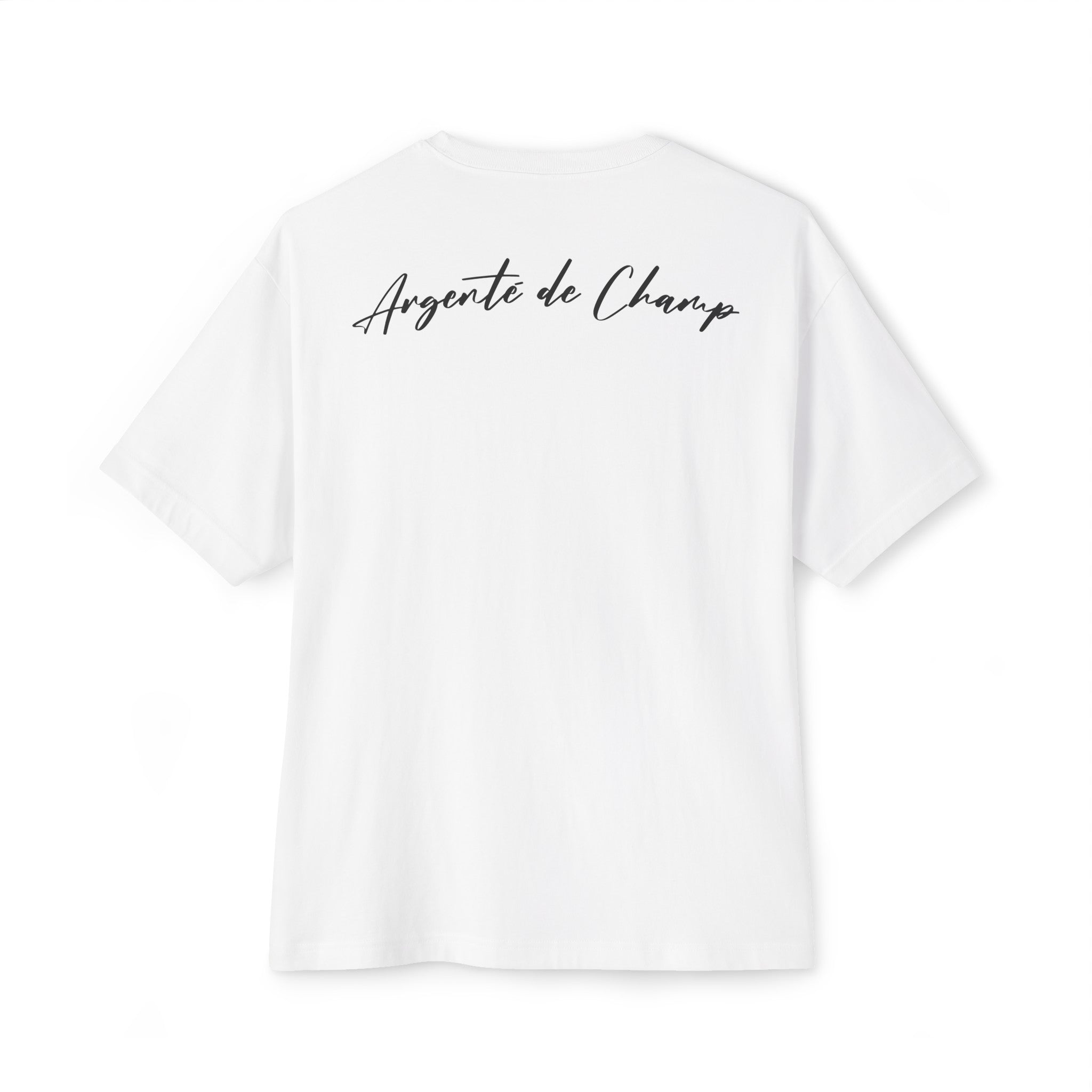 'TB White' shirt back